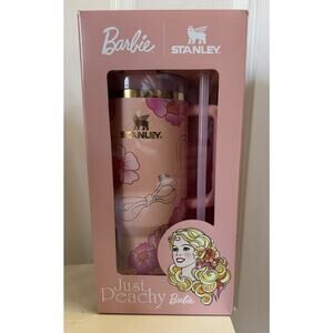 Barbie x Stanley Tumbler 80's Peaches N' Cream 40 oz Quencher NEW 2024